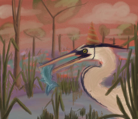 "Happy Birdday!" - Digital Art.